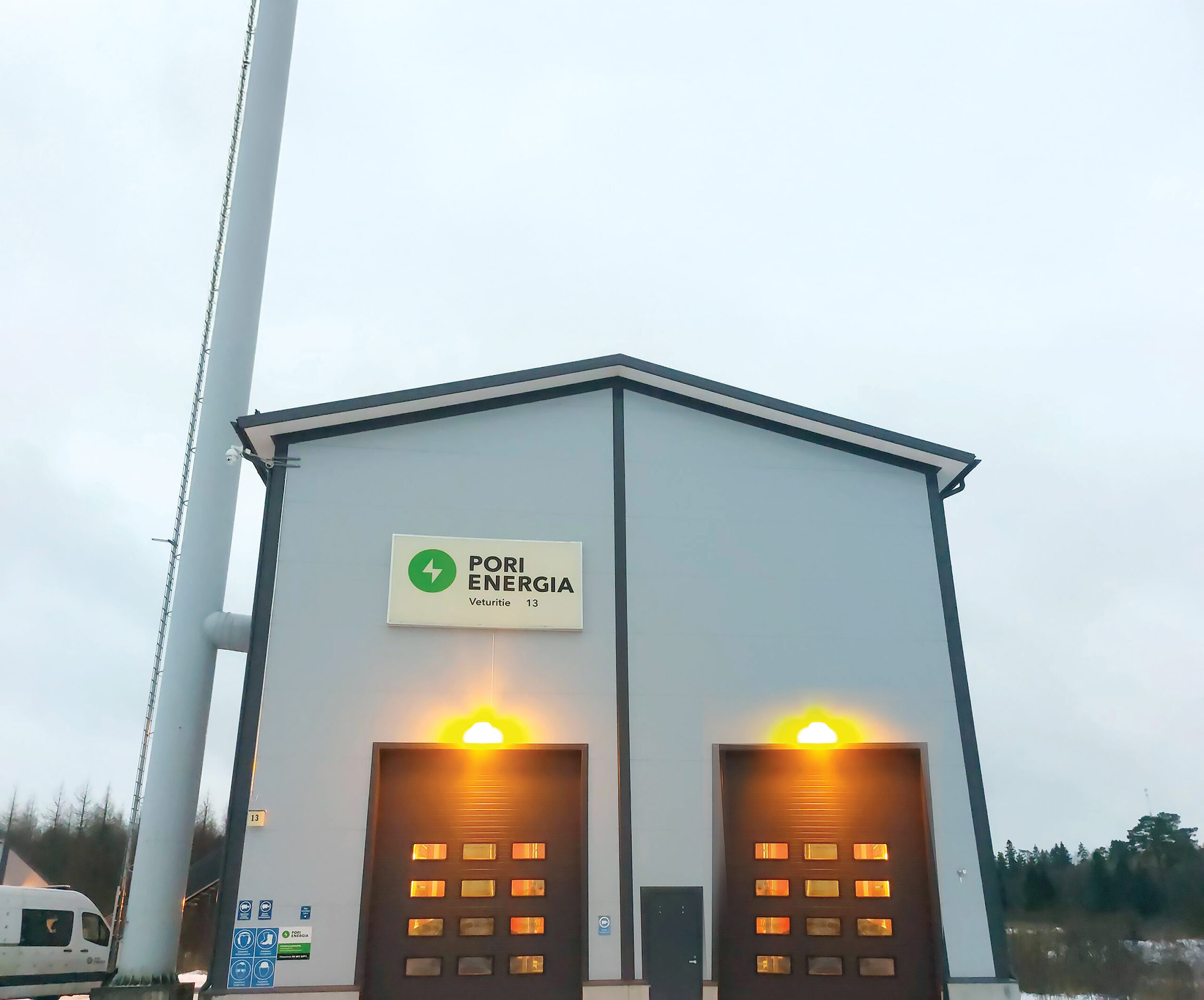 Pori Energian omistama Kristiinankaupungin lämpökeskus